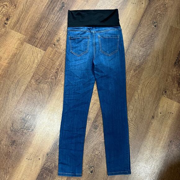 Liverpool Los Angeles Maternity Jeans - The Ankle Skinny, Size 4/27, Blue Denim - Picture 5 of 8